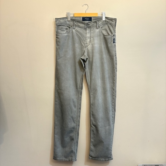 Silver Jeans Eddie Relaxed Fit Tapered Leg Jeans - Gray 34x34 - Picture 3 of 16